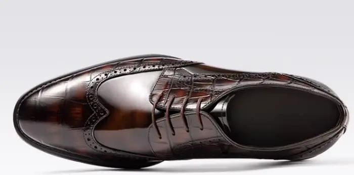 Chaussures habillées à lacets Brogue pour hommes