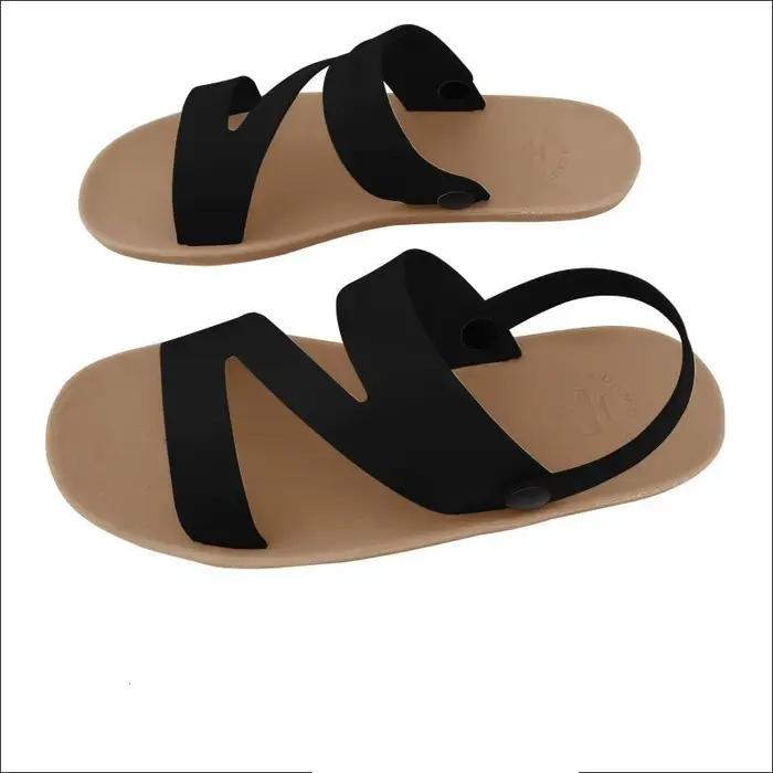 2025 sandales pour hommes pneus souples tongs en caoutchouc été homme chaussures mode