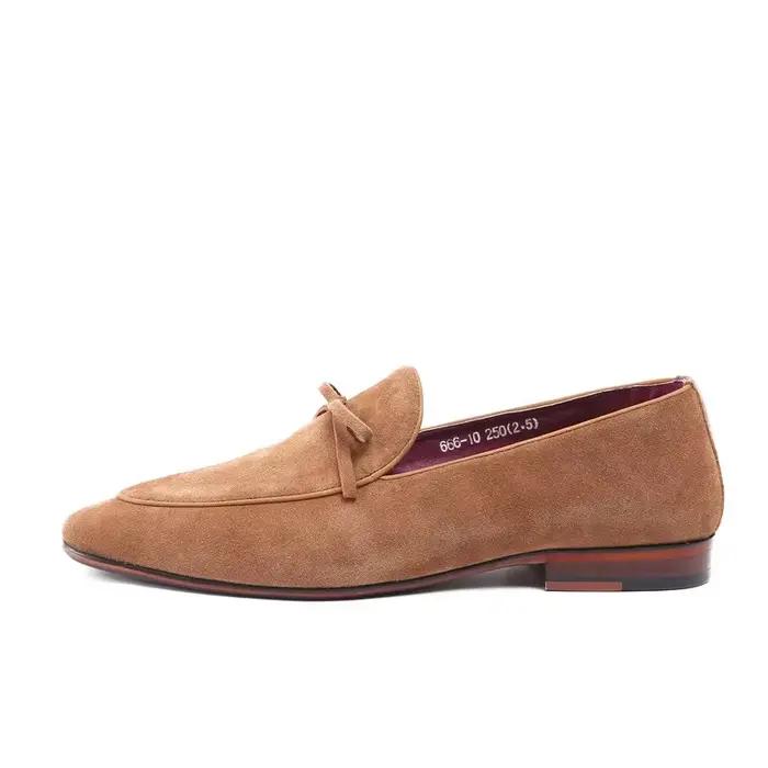 Chaussures paresseuses à une jambe pour hommes