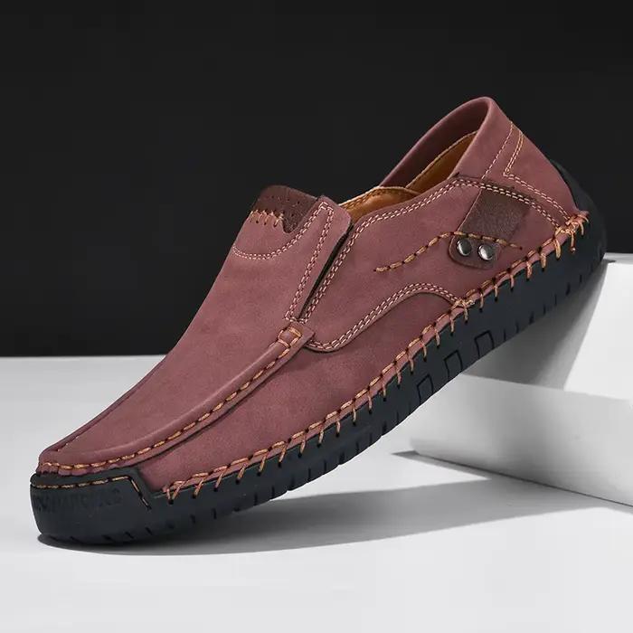 Chaussures en cuir faites à la main pour hommes