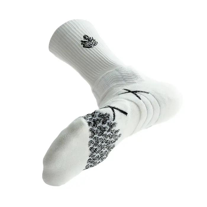 Veidoorn chaussettes de Sport de haute qualité pour hommes longueur mi-mollet chaussettes de basket-ball de course épaissir antidérapant Camping bas de cyclisme