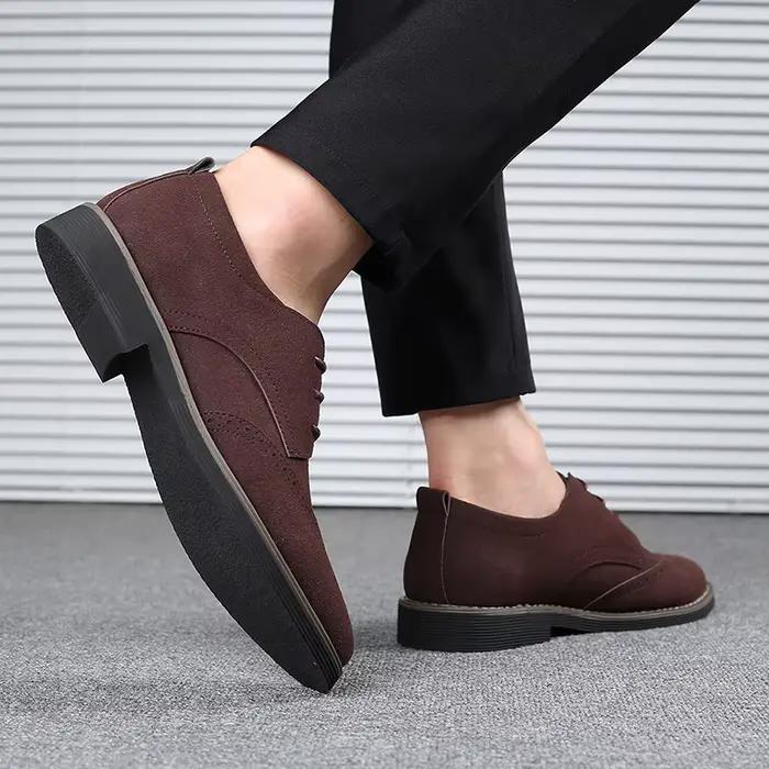 Chaussures de travail Oxfords décontractées et élégantes pour hommes