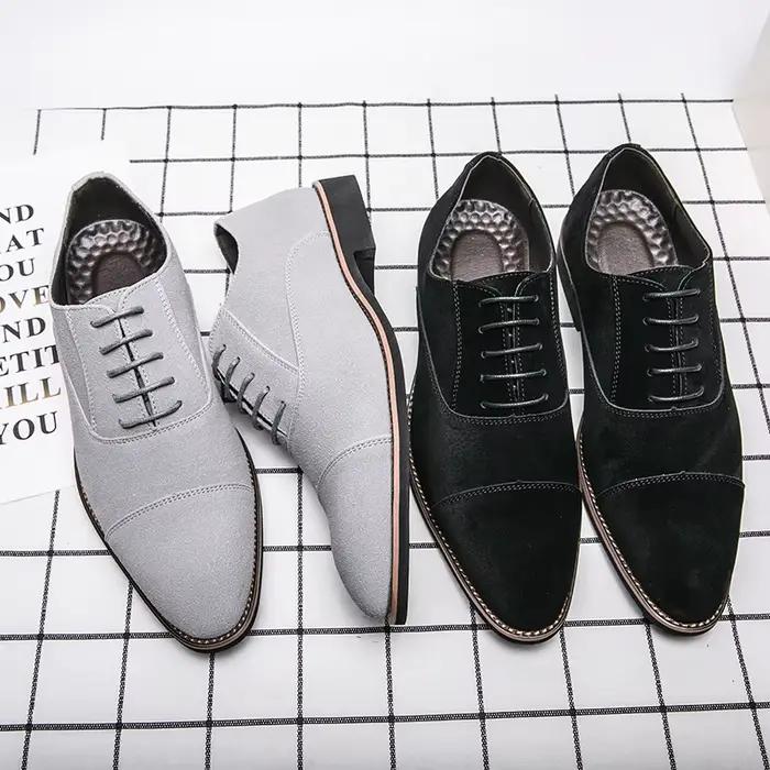 Oxfords – chaussures habillées de luxe à lacets pour homme