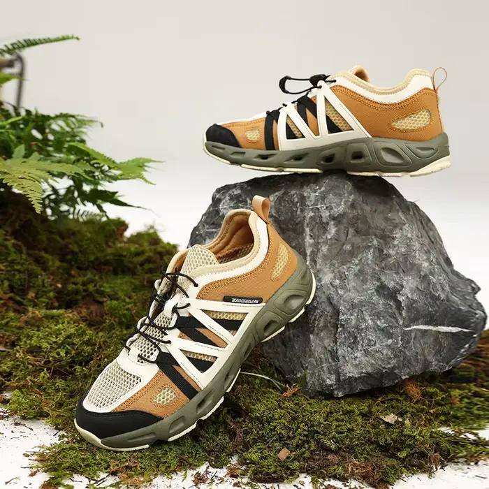 Natureifa-Chaussures de randonnée respirantes à séchage rapide pour hommes