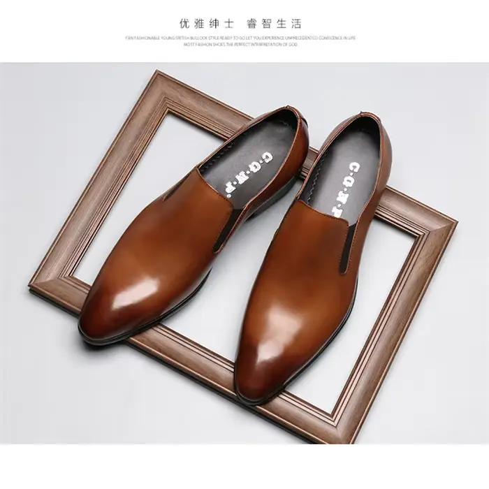Chaussures habillées pour hommes, couvre le pied, vêtements de travail,