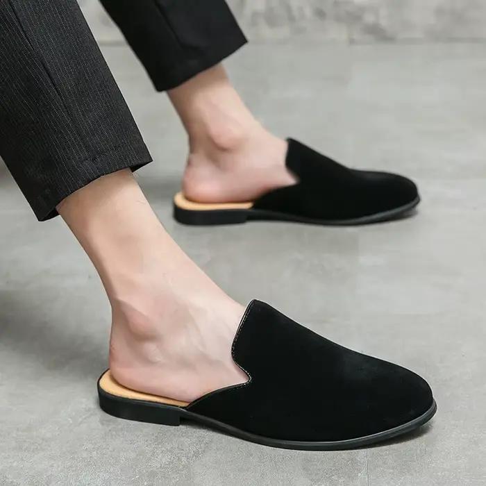 Chaussures en daim à l'offre elles souples pour hommes