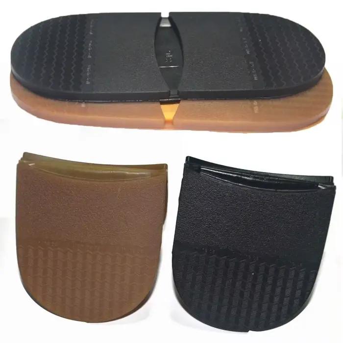 Réparation de semelles de chaussures en caoutchouc épais