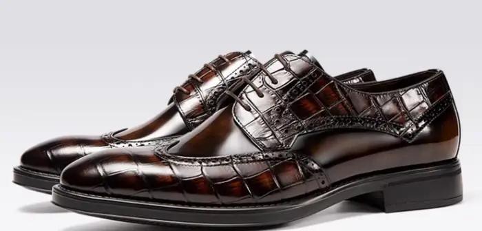 Chaussures habillées à lacets Brogue pour hommes