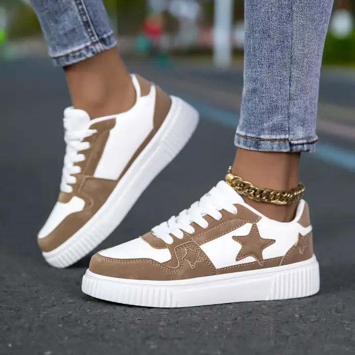 YRZL Baskets unisexes Chaussures à plateforme antidérapantes Chaussure de marche légère