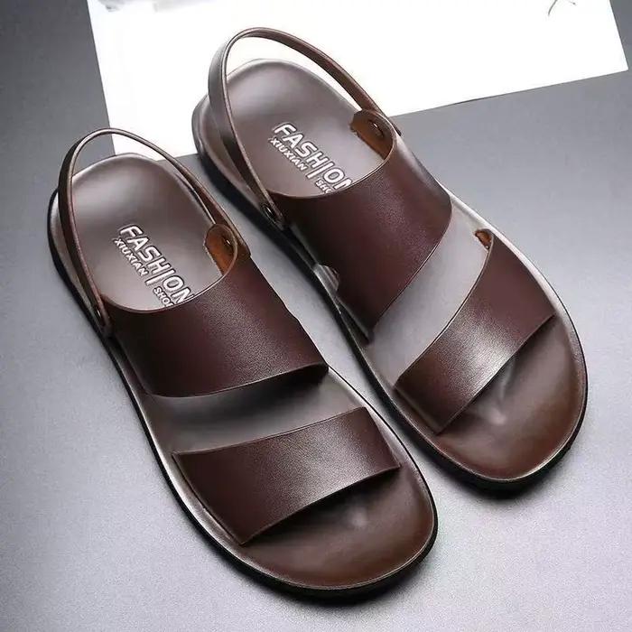 Sandales en cuir pour hommes