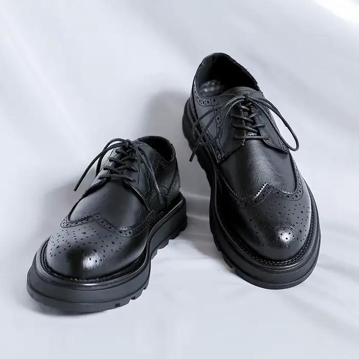 Chaussures classiques en cuir pour hommes