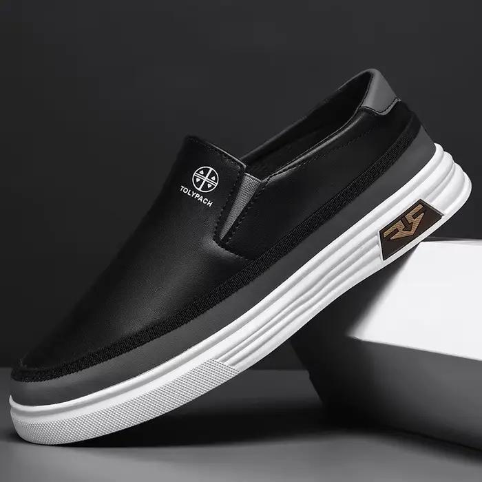 Mocassins pour hommes mode chaussures en cuir faites à la main marque de luxe