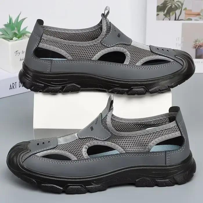 Sandales pour hommes 2025 nouveau Style chaussures de plongée plage chaussures d'alpinisme en plein air grandes sandales en plein air 39-46