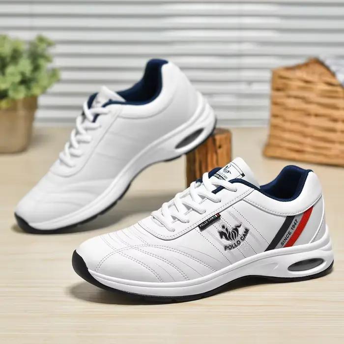 Baskets en cuir pour hommes