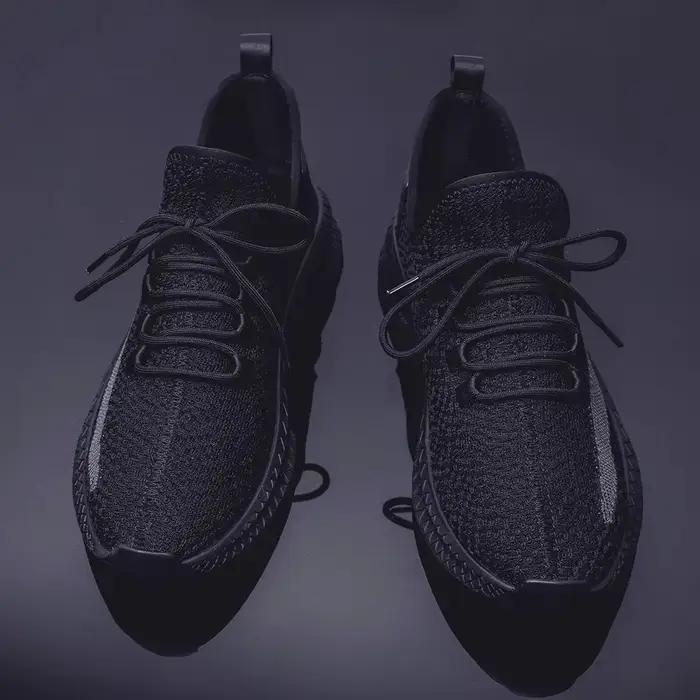 Chaussures tissées homme 2025 baskets de sport haute qualité respirantes pour homme polyvalentes activités sportives confortables