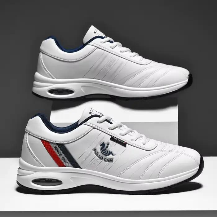 Baskets en cuir pour hommes