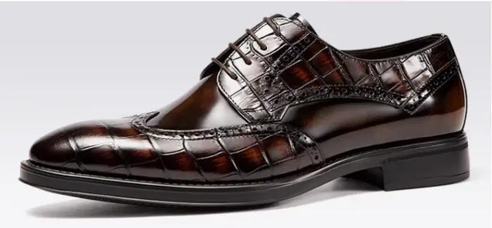 Chaussures habillées à lacets Brogue pour hommes