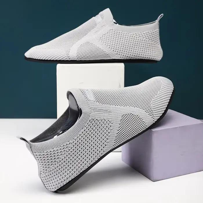 MAEDEF été nouveau confortable décontracté chaussures pour hommes mode semelle souple respirant extérieur chaussures plates pour hommes baskets légères