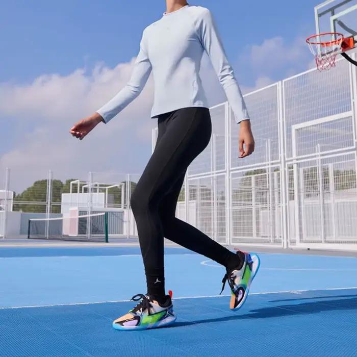 Nike JORDAN – chaussures de basket-ball basses respirantes et rembourrées pour femmes