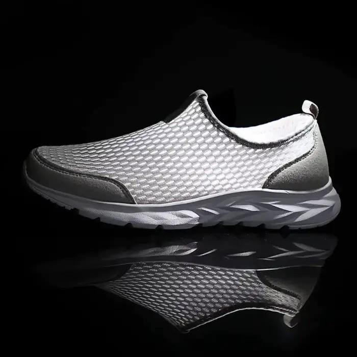 2025 nouvelles chaussures hommes mocassins léger marche respirant été