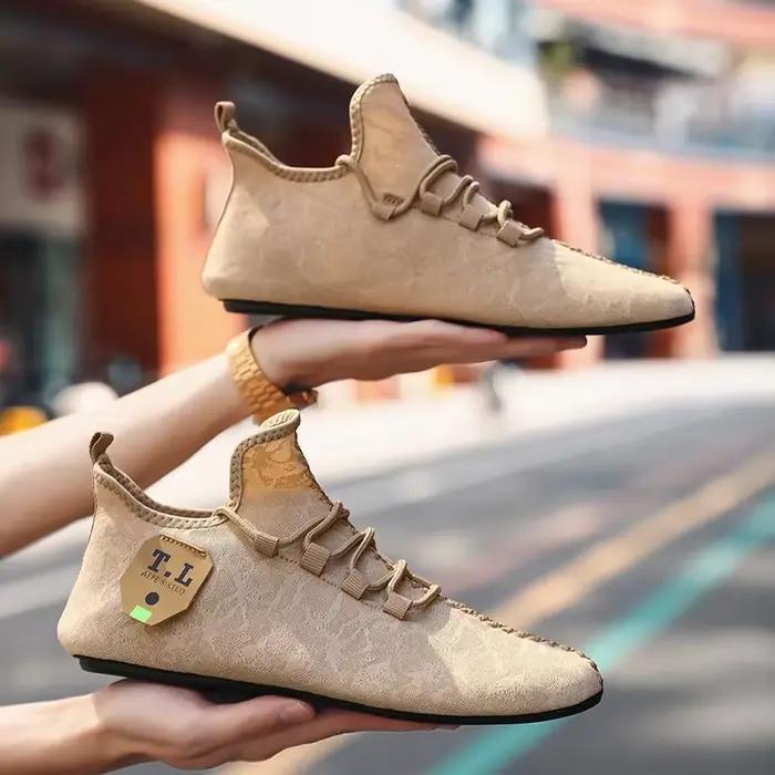MAEDEF mocassins pour hommes chaussures décontractées sans cuir