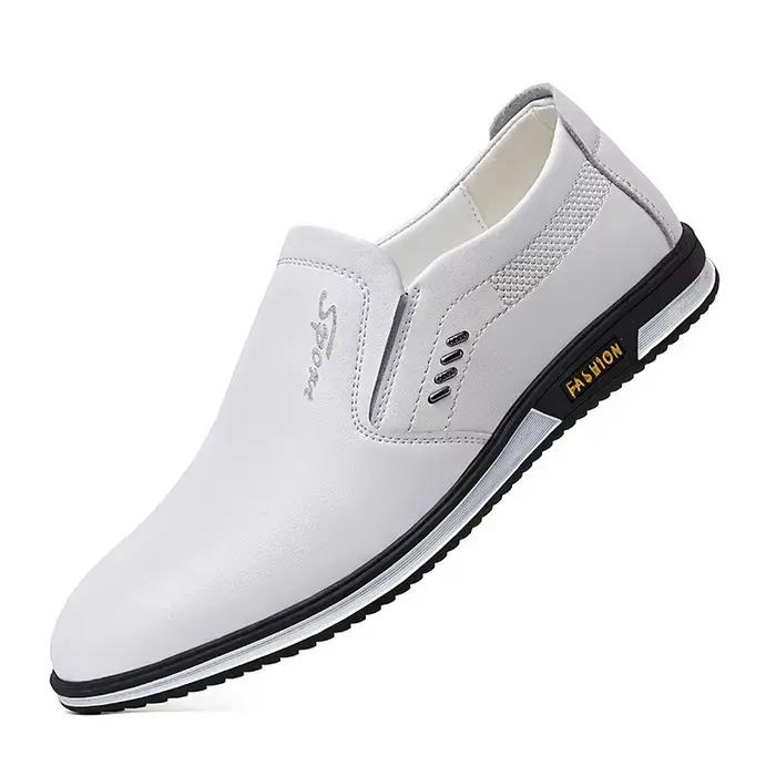 Chaussures en cuir de marque pour hommes mocassins de créateur