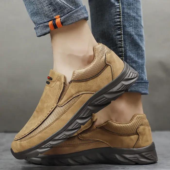 Hommes mocassins sans lacet chaussures décontractées