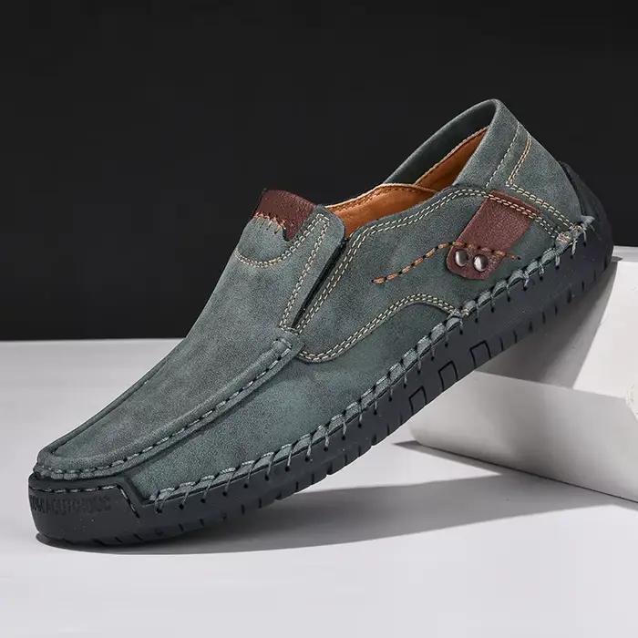 Chaussures en cuir faites à la main pour hommes