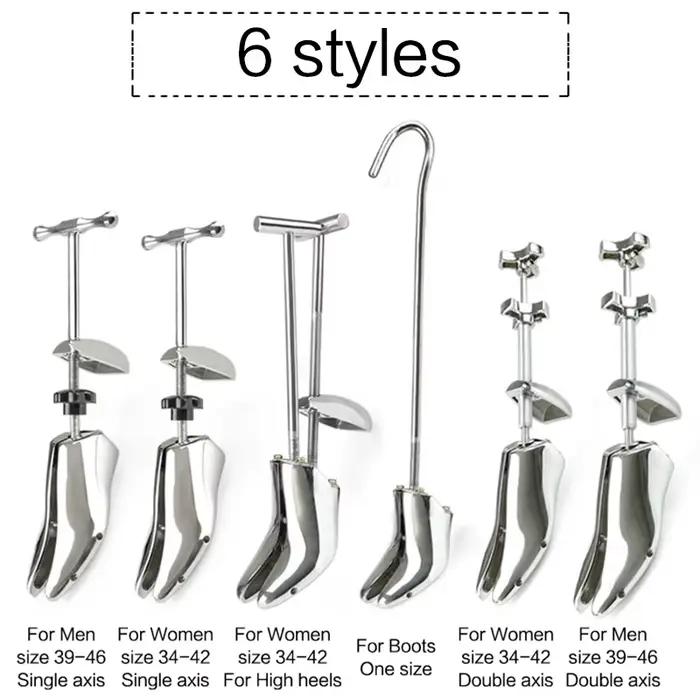 Tous les chaussures réglables en aluminium Vintage en métal Shaper pour hommes et femmes extenseur d'arbre