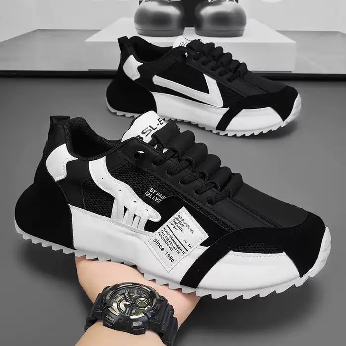 Baskets pour hommes chaussures d'entraînement de tennis de luxe 2025New chaussures décontractées Sport chaussures de course pour homme printemps automne matériaux respirants et légers