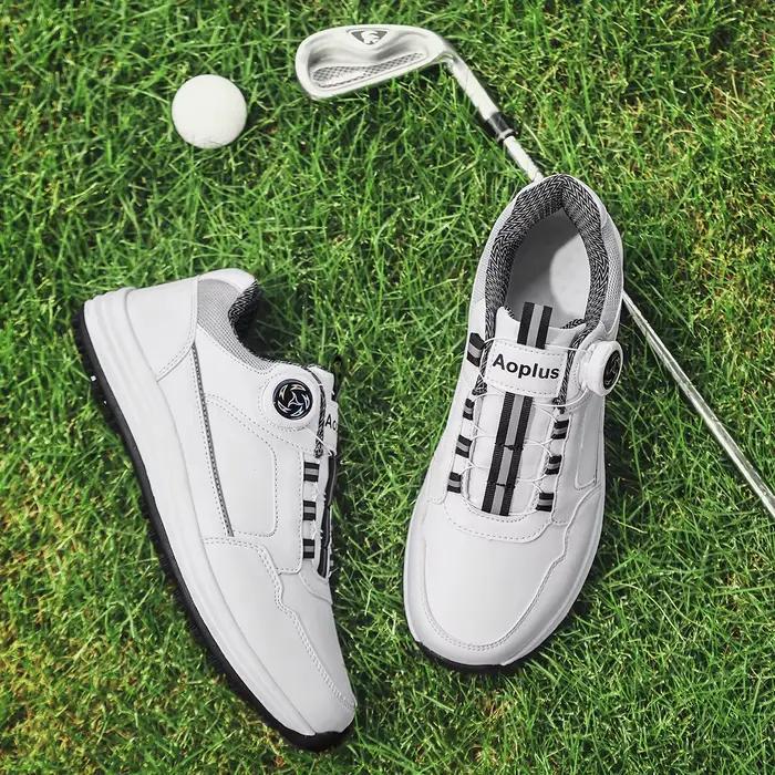 Chaussures de golf homme modernes décontractées imperméables pour mode et activités extérieures polyvalentes élégantes confortables et durables
