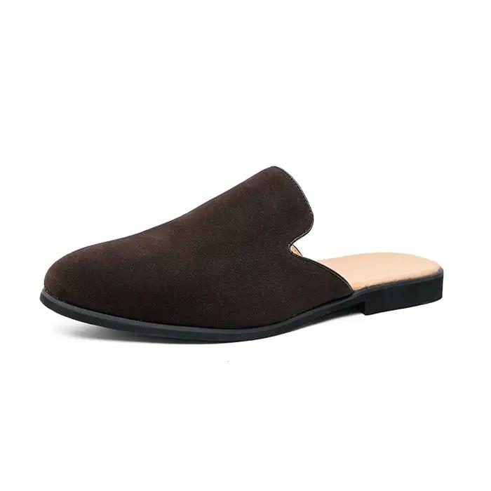 Chaussures en daim à l'offre elles souples pour hommes