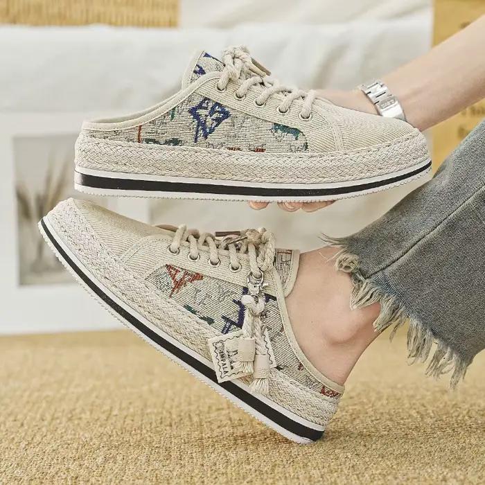 Mocassins décontractés respirants pour hommes – Nouvelle collection printemps-été – Style color block tendance – Talon plat polyvalent – Confortables pour le quotidien