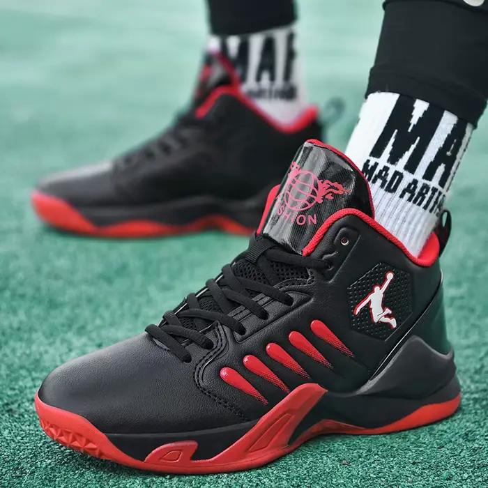 Chaussures de basket-ball respirantes coordonnantes pour hommes et femmes