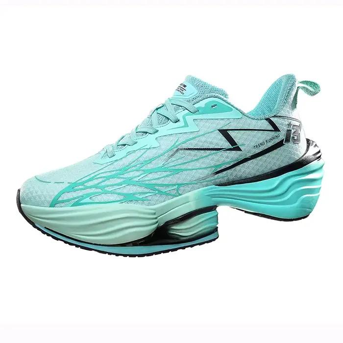 Chaussures de sport hommes maille respirant amorti haute qualité baskets antidérapantes été Marathon formation chaussures de course pour les femmes