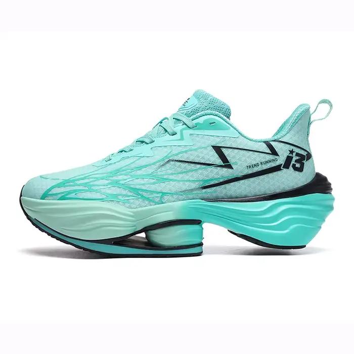 Chaussures de sport hommes maille respirant amorti haute qualité baskets antidérapantes été Marathon formation chaussures de course pour les femmes