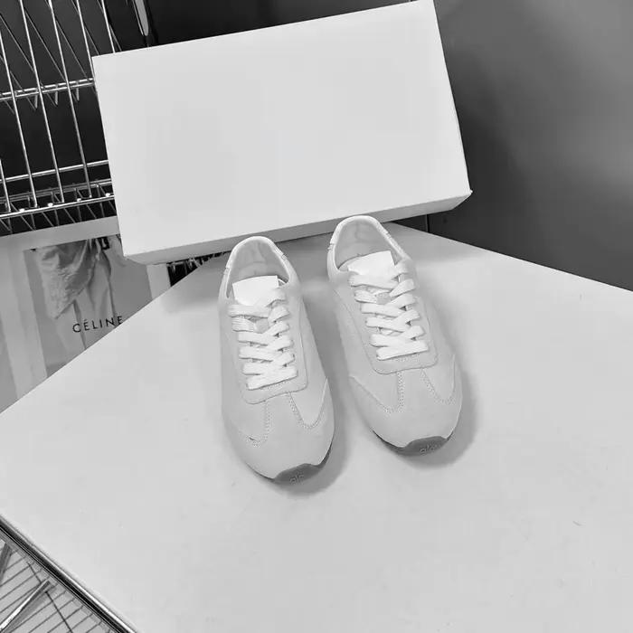 Chaussures Agan rétro de haute qualité à semelle plate en cuir véritable