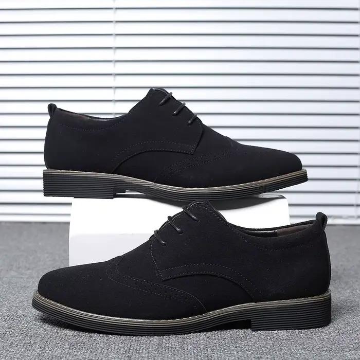Chaussures de travail Oxfords décontractées et élégantes pour hommes