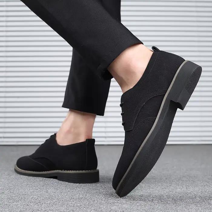 Chaussures de travail Oxfords décontractées et élégantes pour hommes