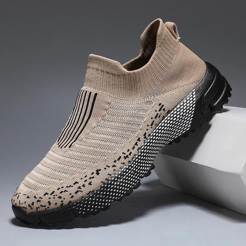 Chaussures de sport décontractées pour hommes, baskets légères et respirantes, chaussures de course