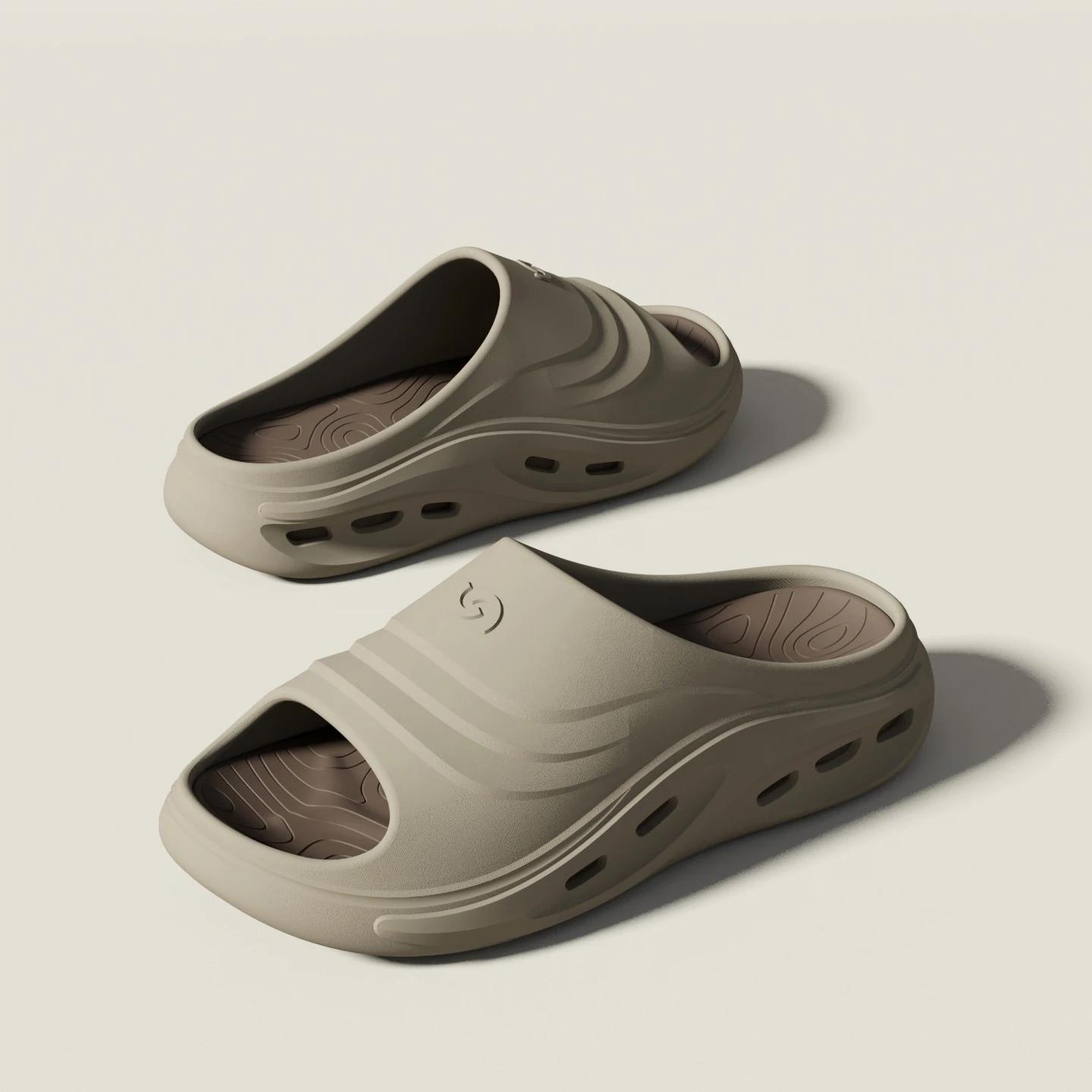Sandales de plage d'été pour hommes, tongs de sport de plein air, légères, antidérapantes, confortables pour la maison et l'usage quotidien