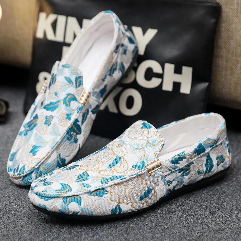ELUVA mocassins hommes chaussures confortables été respirant antidérapant léger chaussures de marche hommes conduite chaussures plates décontractées baskets